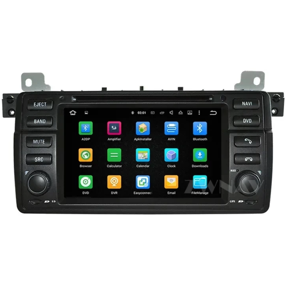 BMW E46 M3 Android Multimedya Ekran Navigasyon Sistemi 1998 1999 2000 2001 2002 2003 2004 2005