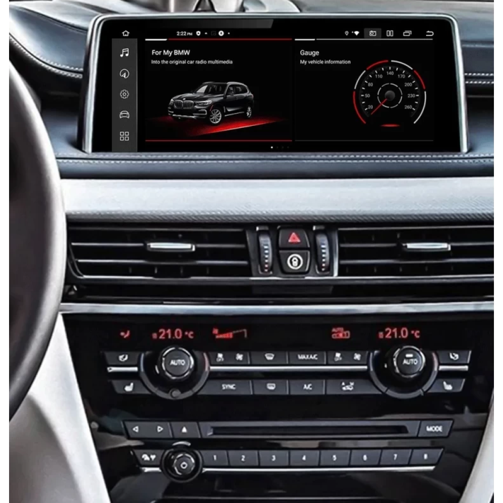 BMW X5 F15 F85 X6 F16 F86 Android 13 Multimedya Ekran Navigasyon Sistemi 2014 2015 2016 2017 2018