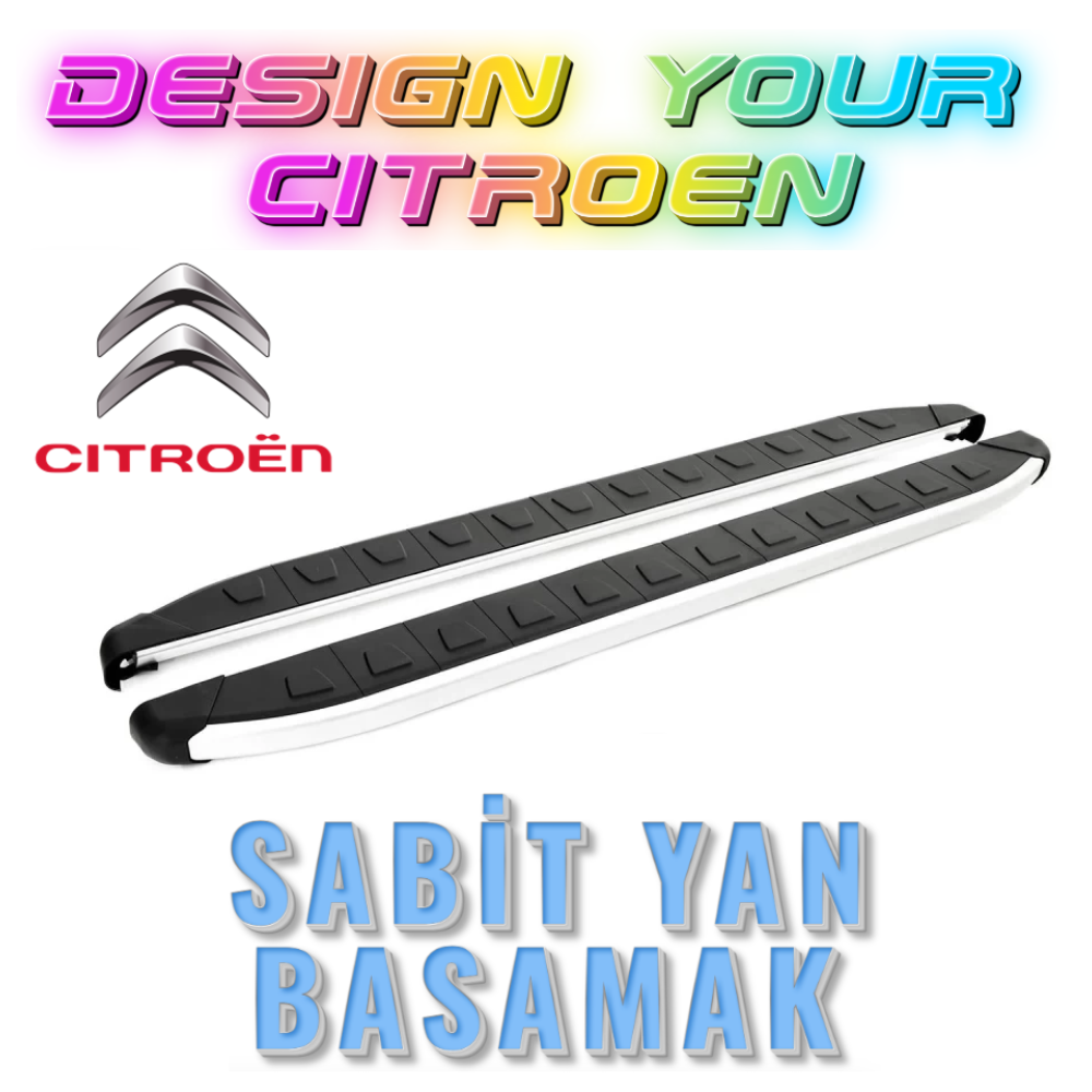 Citroen C3 Aircross 2018 Sabit Yan Basamak 183cm