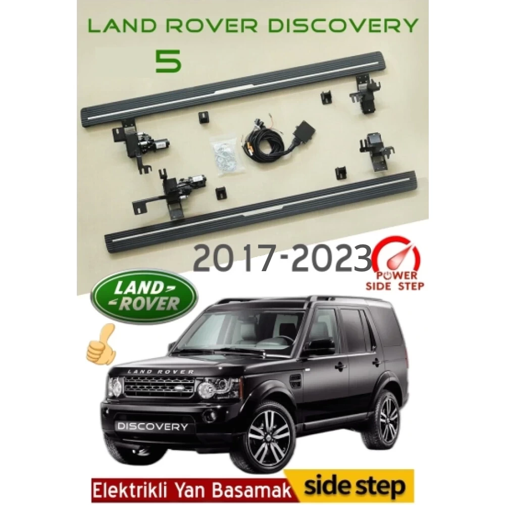 Land Rover Discovery 5 L462 2017-2023 Otomatik Elektrikli Yan Basamak