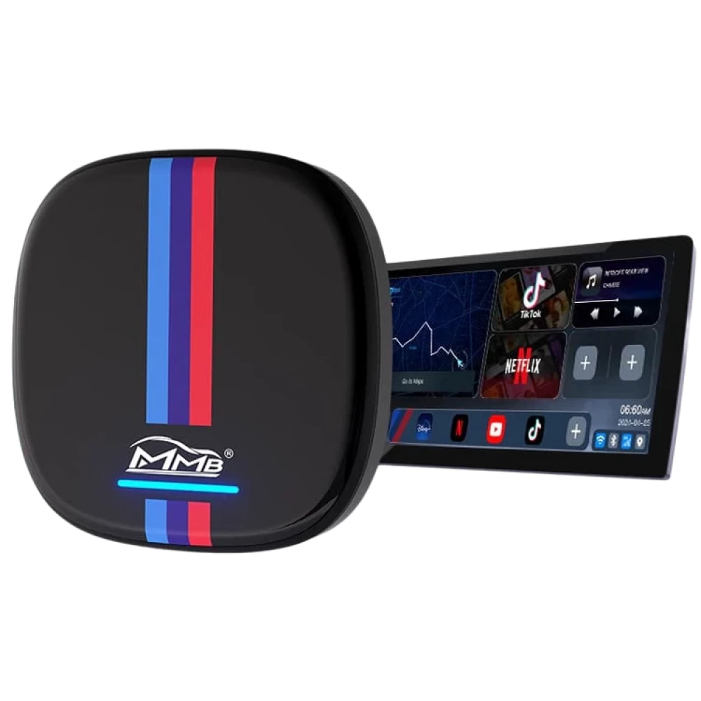 BMW’ye Netflix Geliyor! MMB BMW 2.0 Android Box (SIM Kartlı)