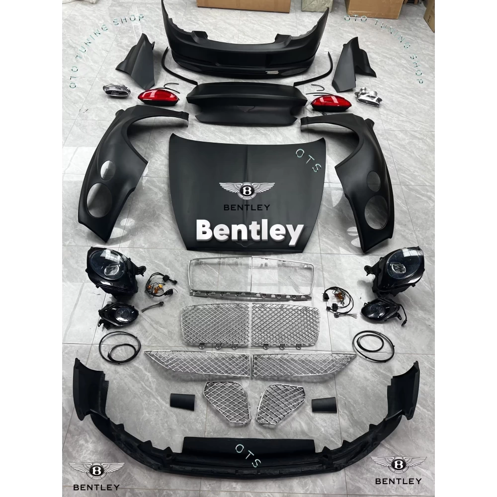 BENTLEY CONTINENTAL GT 2003-2018 Conversion Body Kit için Dijital Hayalet Gösterge Upgrade GT III 2018-2024 Facelift