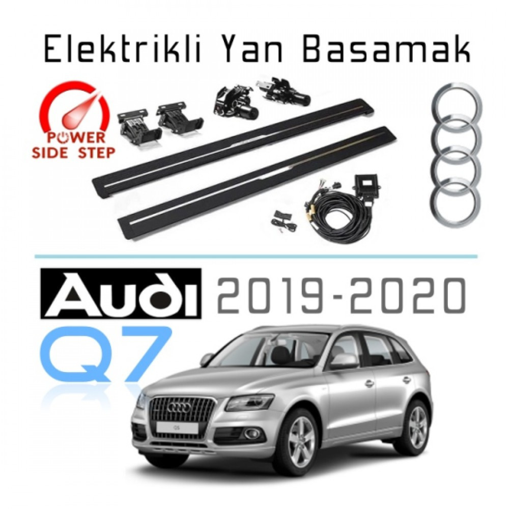 Audi Q7 2019-2020 Otomatik Elektrikli Yan Basamak
