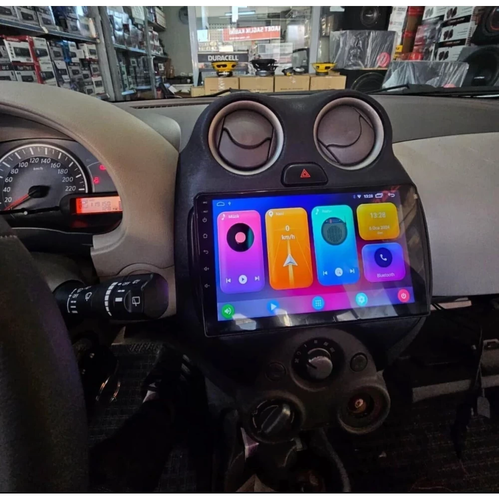 NİSSAN MİCRA ESKİ MULTİMEDYA CARPLAY-AND AUTO 4+64GB