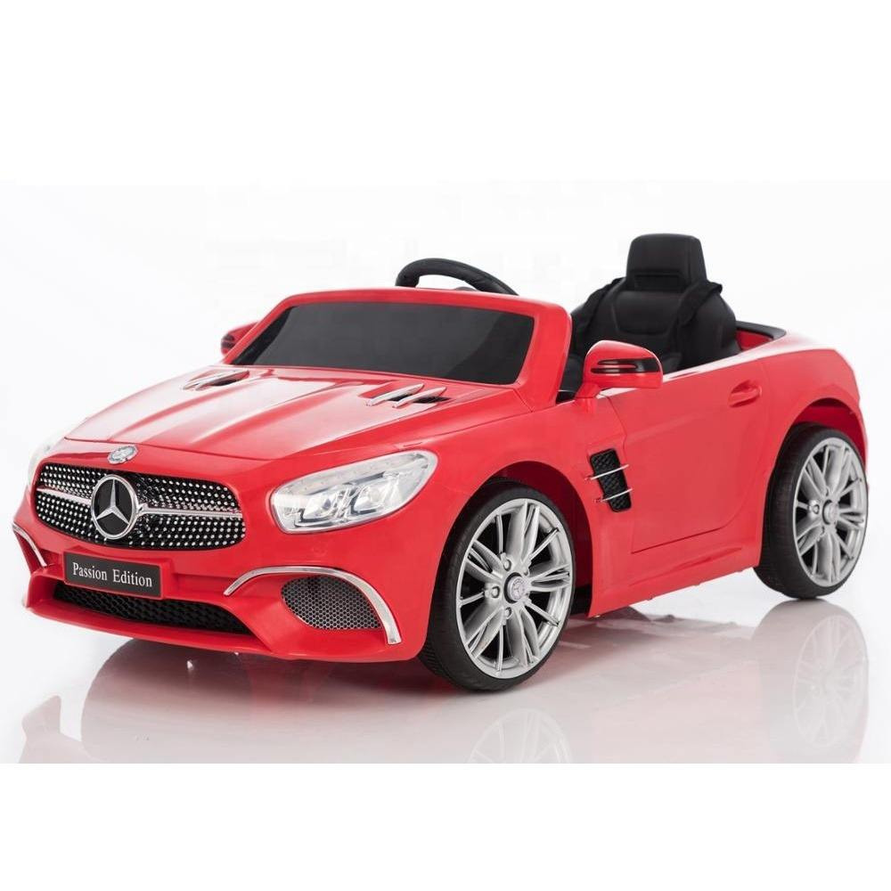 SL500-Roadster 12V - Tek Şerit Izgaralı, Kaput Havalandırmalı, 12V Çift Motorlu ve Lisanslı Akülü Mercedes