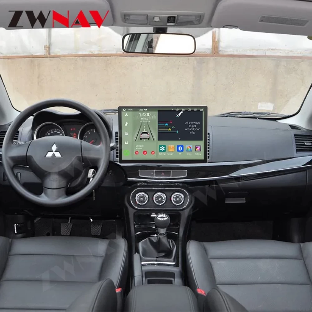 Mitsubishi Lancer / EVO (2007-2017) 13.3 inç Dev Ekranlı Android Multimedya ve Navigasyon Sistemi