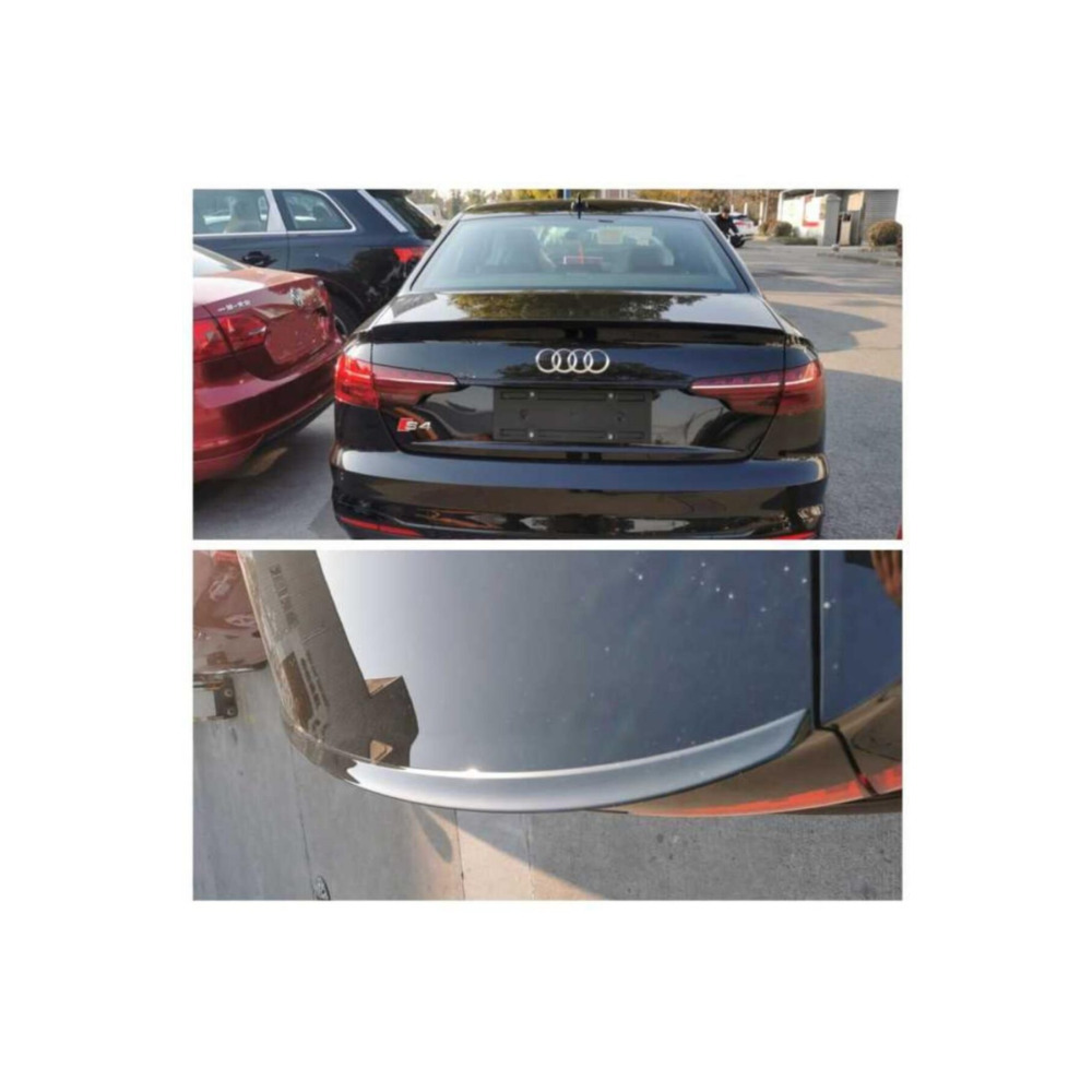 Audi A4 İçin Uyumlu İçin Uyumlu S4 Spoiler Piano Black 2019+