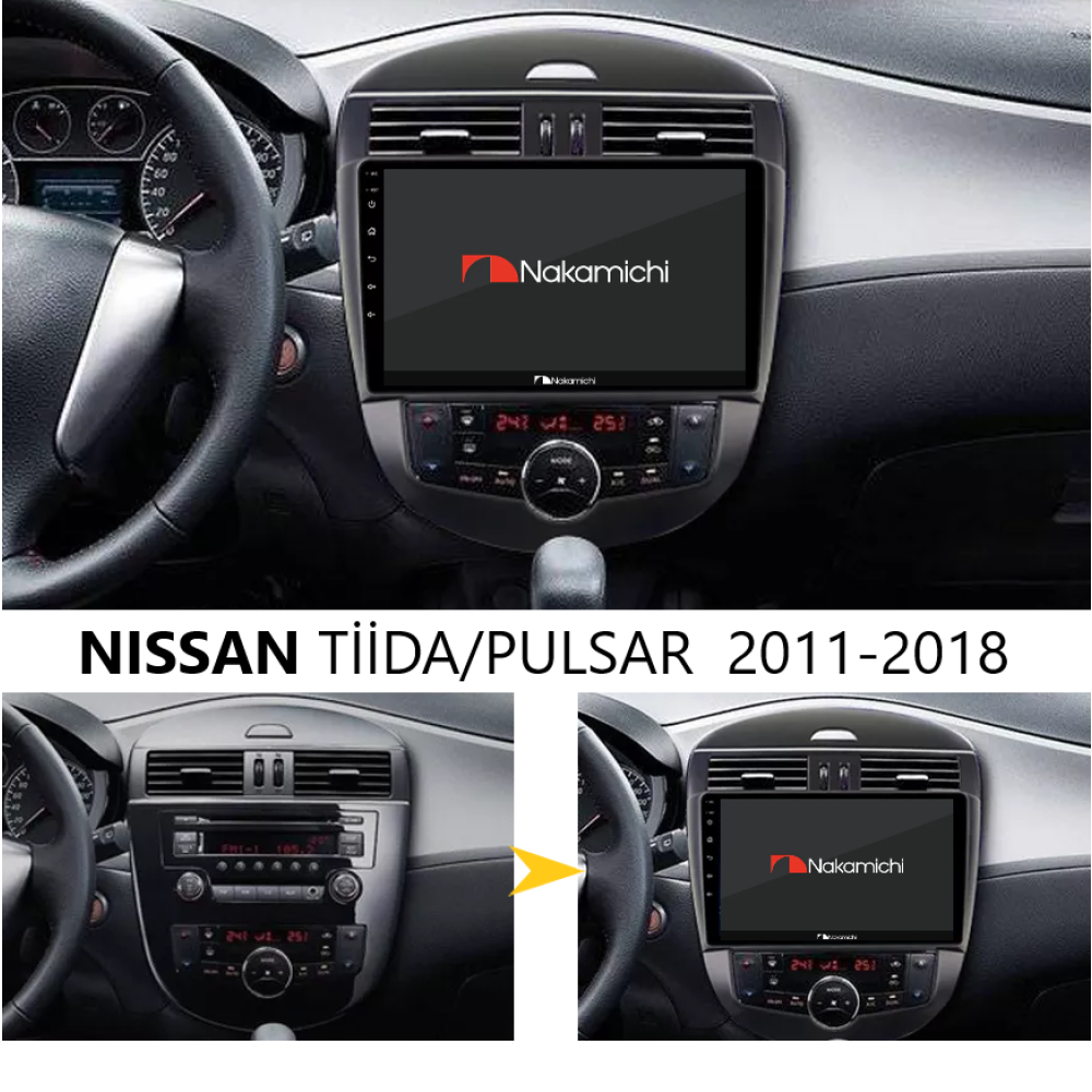 Nissan Pulsar (2011-2018) | Android Multimedya Navigasyon Sistemi