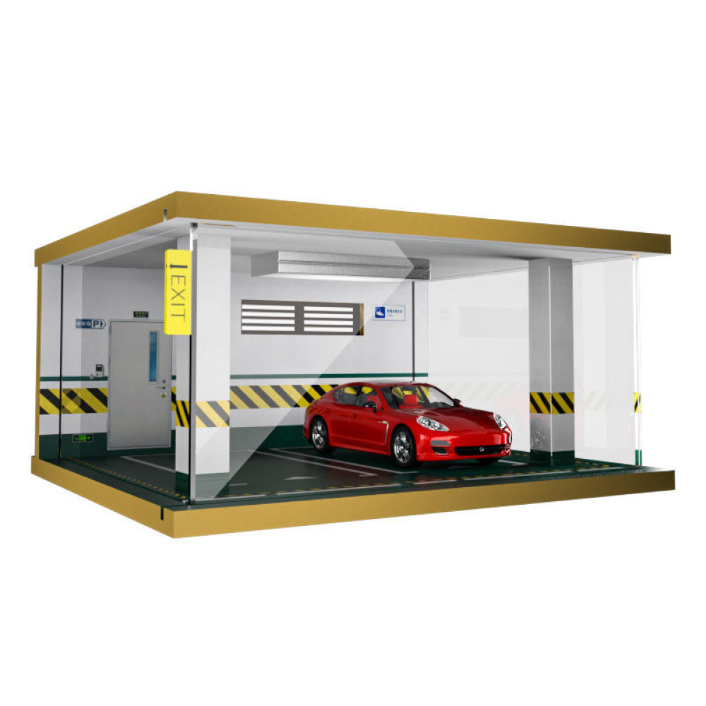 1/24 Ölçekli LED Aydınlatmalı İkili VIP Garaj Dioraması – Diecast Koleksiyonunuz İçin Şık Sergi İstasyonu