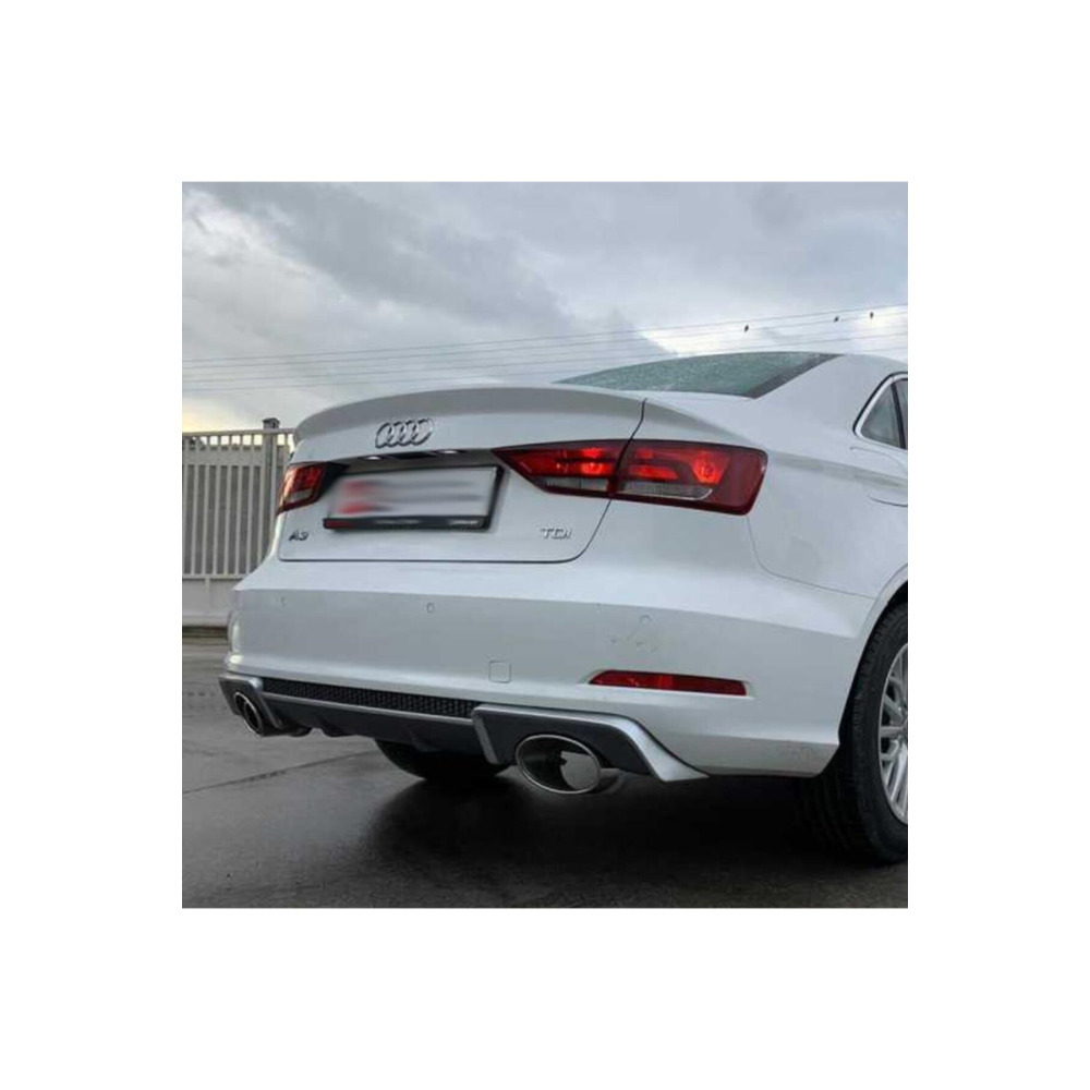 Audi A3 2013-2016 Uyumlu RS3 Sedan Difüzör