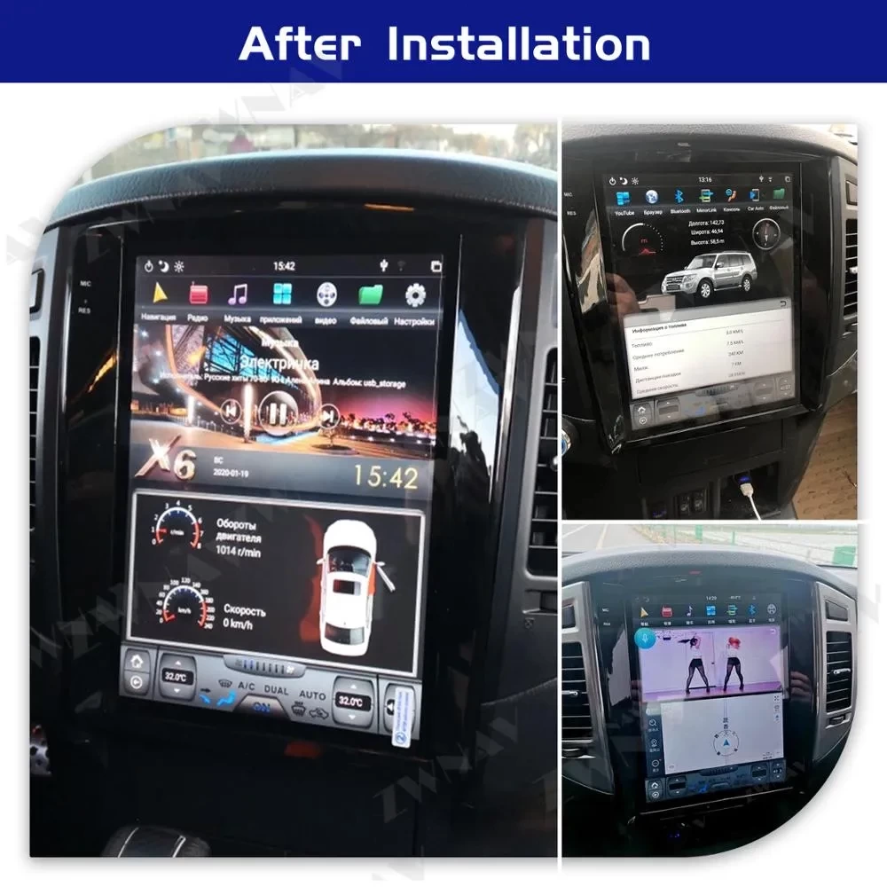 Mitsubishi Pajero V97 / V93 / Shogun / Montero Tesla Stil Multimedya Sistemi