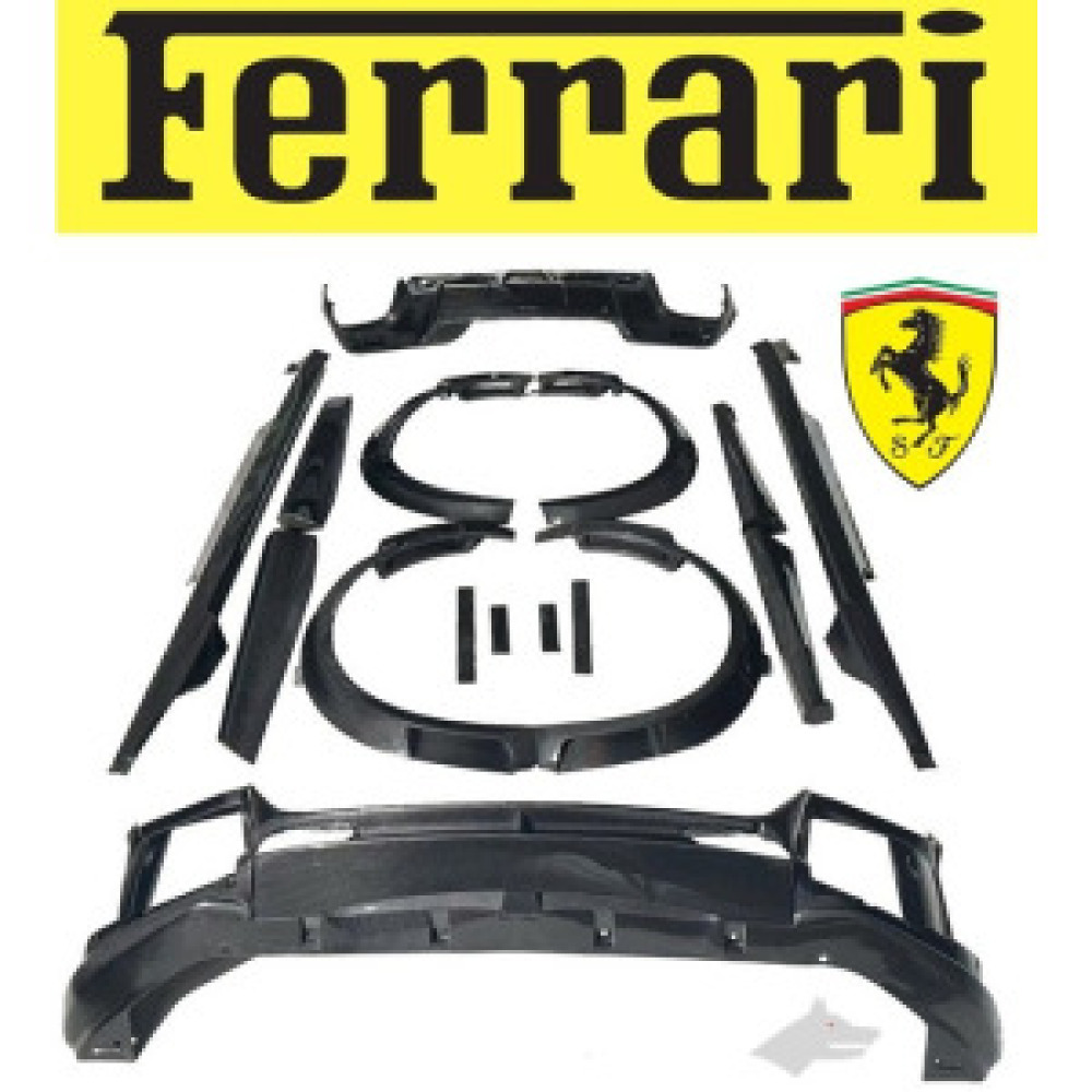 GrayWolf OEM Dry Carbon Fiber Aerokit | Ferrari Purosangue Prepreg Carbon Fiber Body Kit | Ferrari  FUV