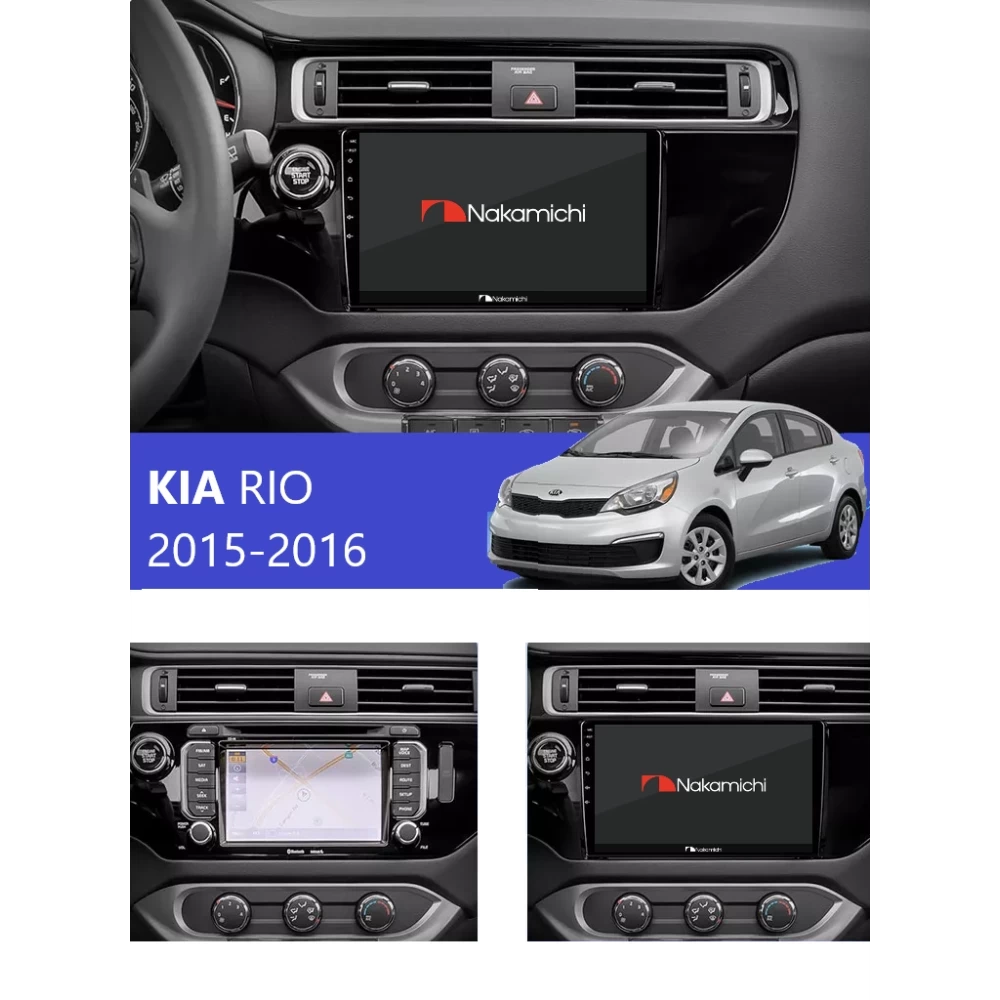 Kia Rio (2015-2016) | Android Multimedya Navigasyon Sistemi (2GB RAM / 32GB ROM)