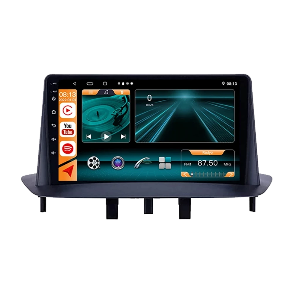 Renault Megane 3 (2010-2016) 9 İnç Android Multimedya & Navigasyon