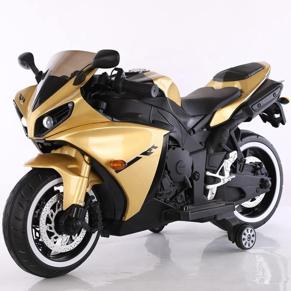 R1-Apex 12V Çift Çekik Farlı Keskin Supersport Gövdeli 12V Çift Motorlu Akülü Motor