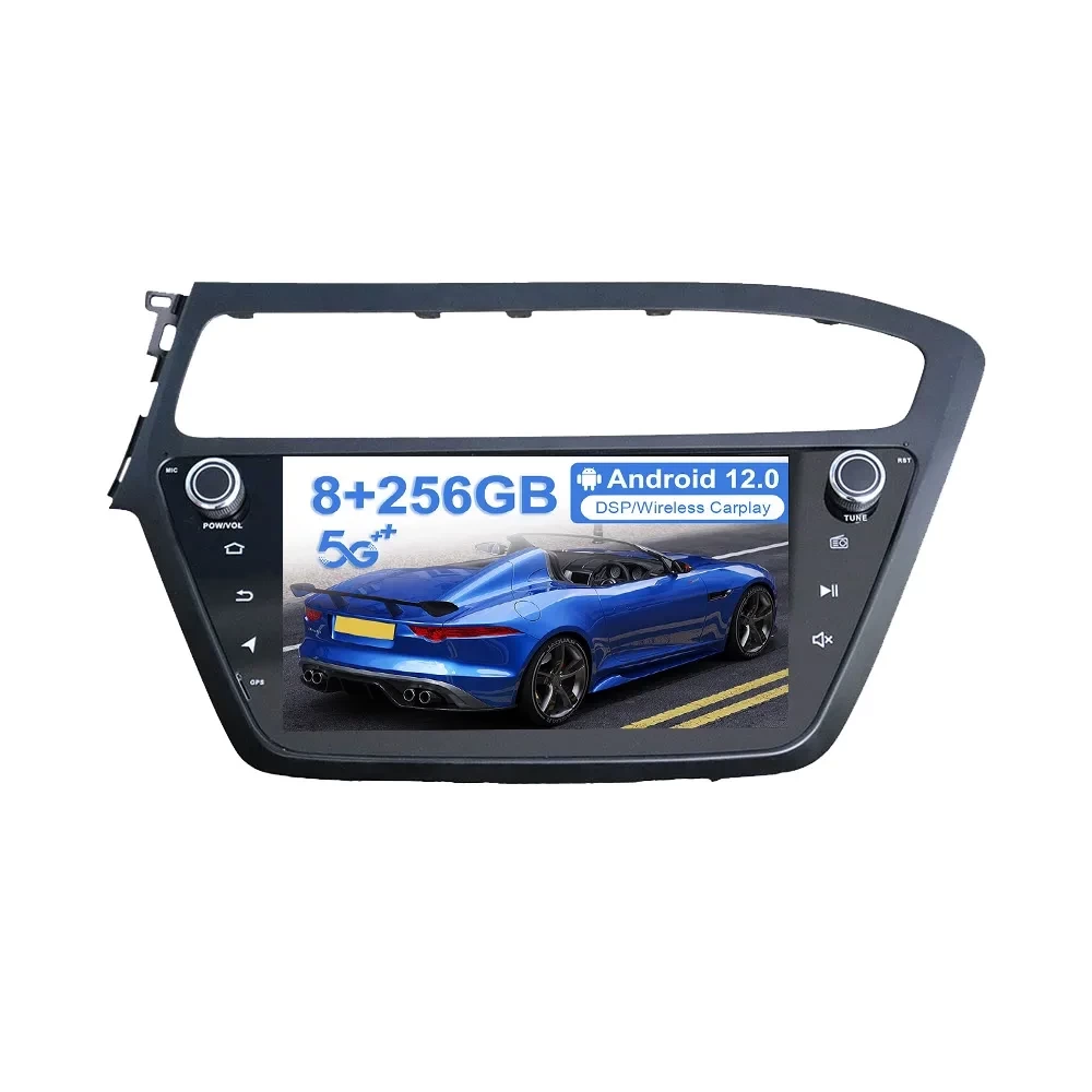 Hyundai i20 (2014-2017) Android 14.0 Kablosuz CarPlay & Multimedya Sistemi