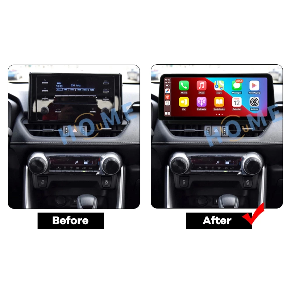 Toyota Avalon 12.5 inch Android 10 - CarPlay - Android - GPS Navigasyon - Multimedya Ekran 2019 - 2021