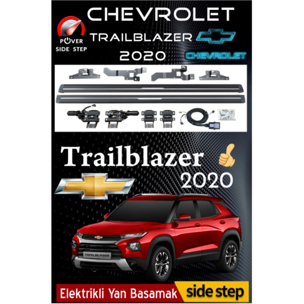 Chevrolet Trailblazer 2020 Otomatik Elektrikli Yan Basamak