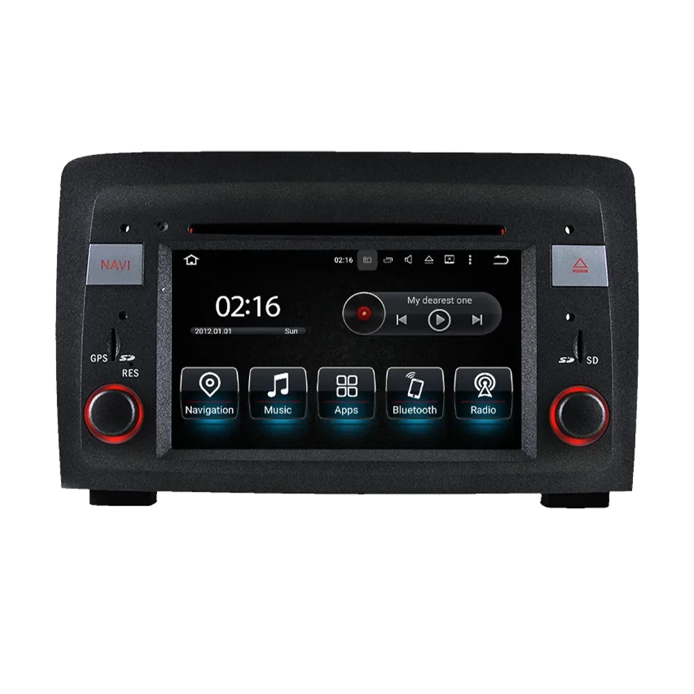 Fiat Idea & Lancia Musa (2003-2017) İçin Android 13.0 Multimedya & Navigasyon Sistemi