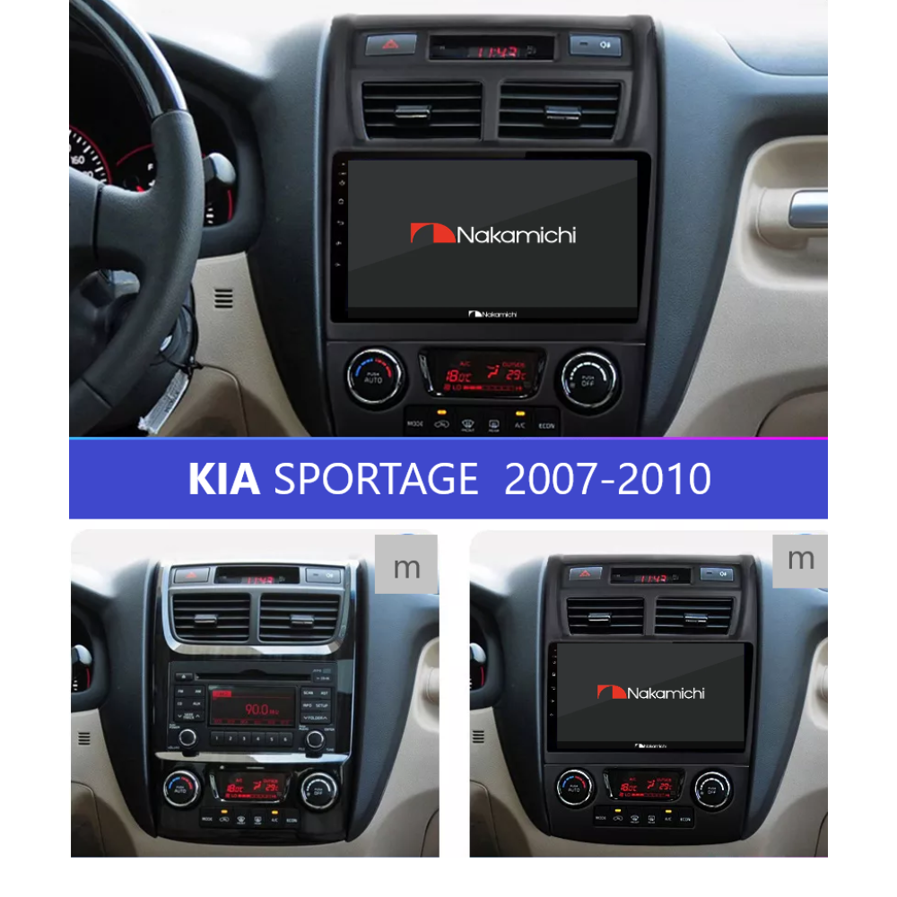 Kia Sportage (2007-2010) | Android Multimedya Navigasyon Sistemi (2GB RAM / 32GB ROM)