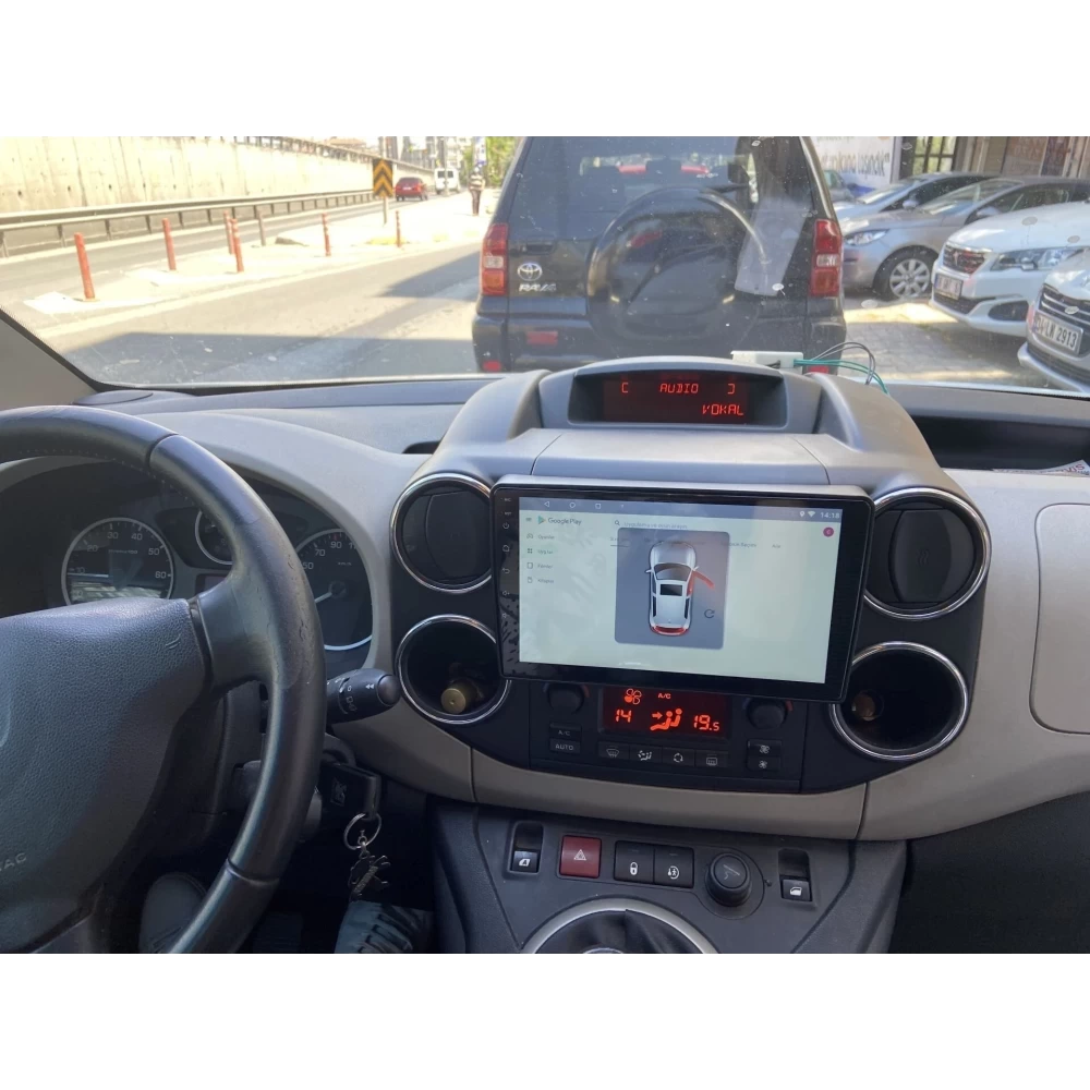 BERLİNGO-PARTNER MULTİMEDYA CARPLAY-AND AUTO 4+32GB