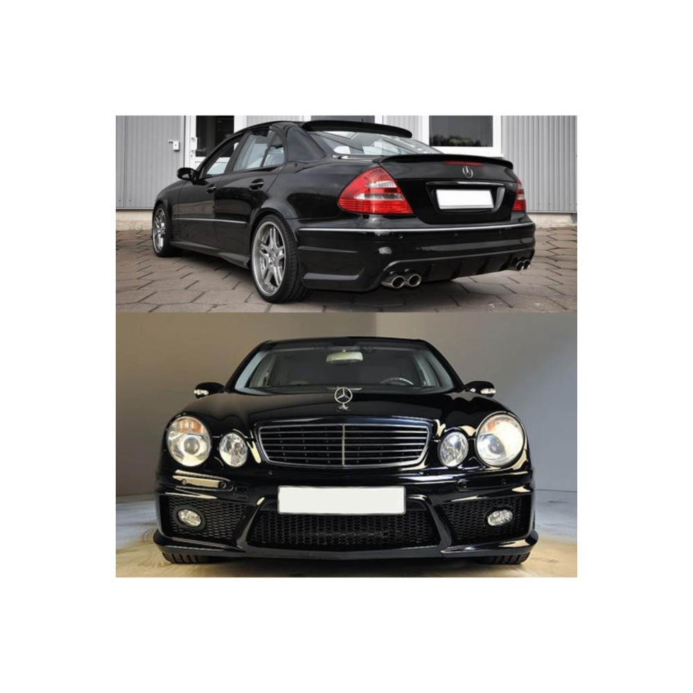 Mercedes W211 İçin Uyumlu E63 Body Kit 2007-2009