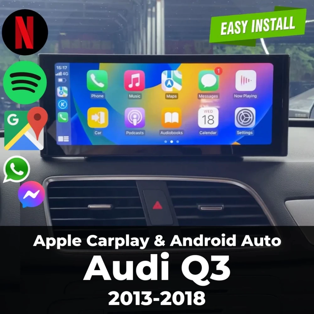 Audi Q3 2013-2018 Apple Carplay Android Upgrade Modül-Multimedya Interface