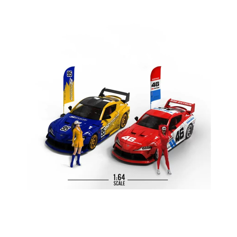 TimeMicro 1/64 Datsun Spoon Sports Livery Diecast – Klasik Japon Ruhu ve Efsanevi Yarış Renkleri