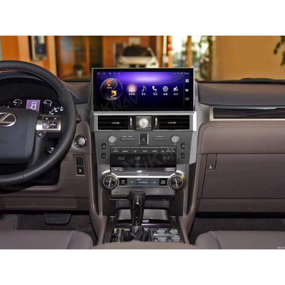 Lexus GX460 12.3 inch Android 10 - CarPlay - Android - GPS Navigasyon - Multimedya Ekran 2011-2020