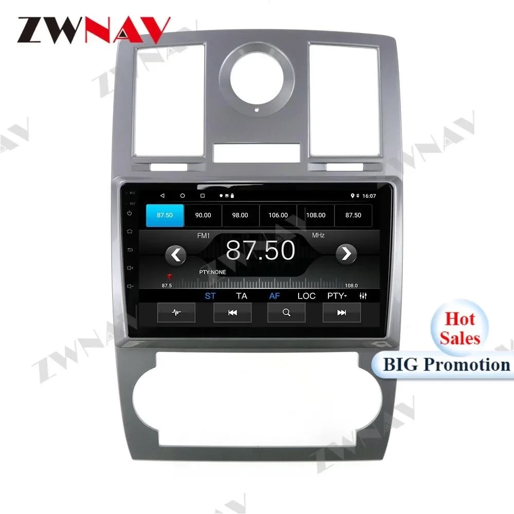 Chrysler 300C Jeep Dodge Android 13 IPS Multimedya Navigasyon Ekran 2004 2005 2006 2007 2008 2009 2010 2011 2012 2013 2014