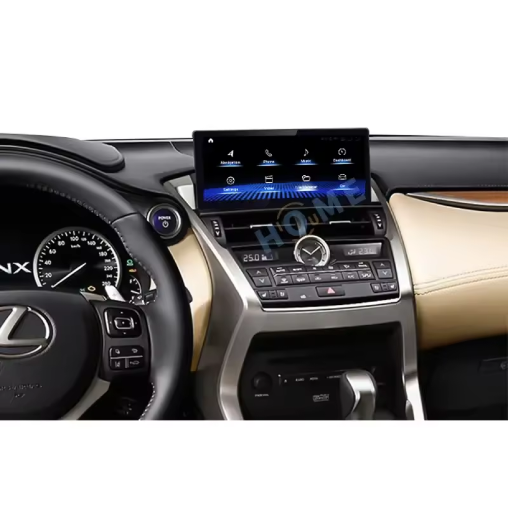 Lexus NX200 NX200T 300h 10.25 inch Android 13 - CarPlay - Android - GPS Navigasyon - Multimedya Ekran 2017-2021