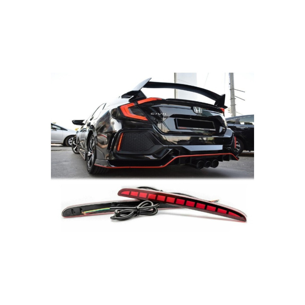 HONDA CİVİC FC5 TYPE-R ARKA TAMPON LED