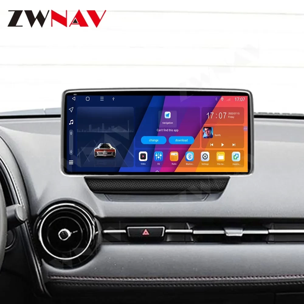 Mazda 2 / CX-3 (2016-2022) 10.25 inç QLED Ekranlı Android Multimedya ve Navigasyon Sistemi