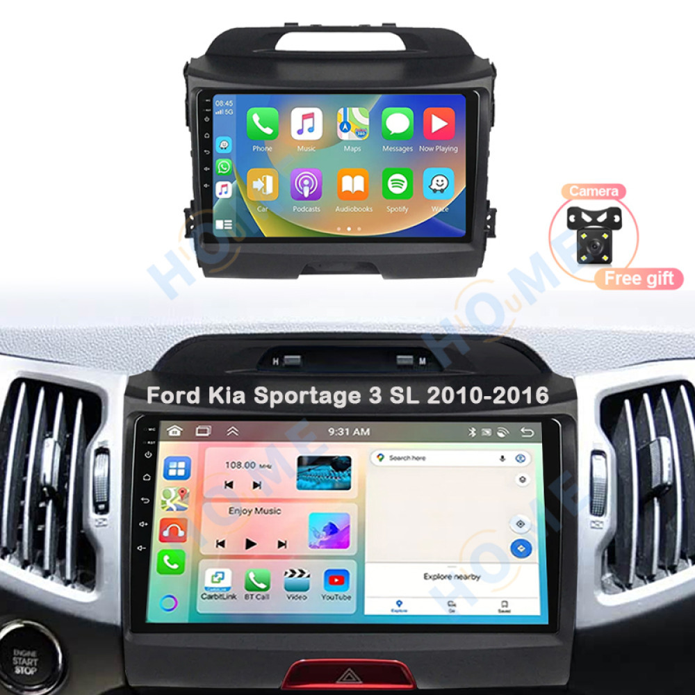 Kia Sportage 3 inch Android 14 - CarPlay - Android - GPS Navigasyon - Multimedya Ekran 2010-2016