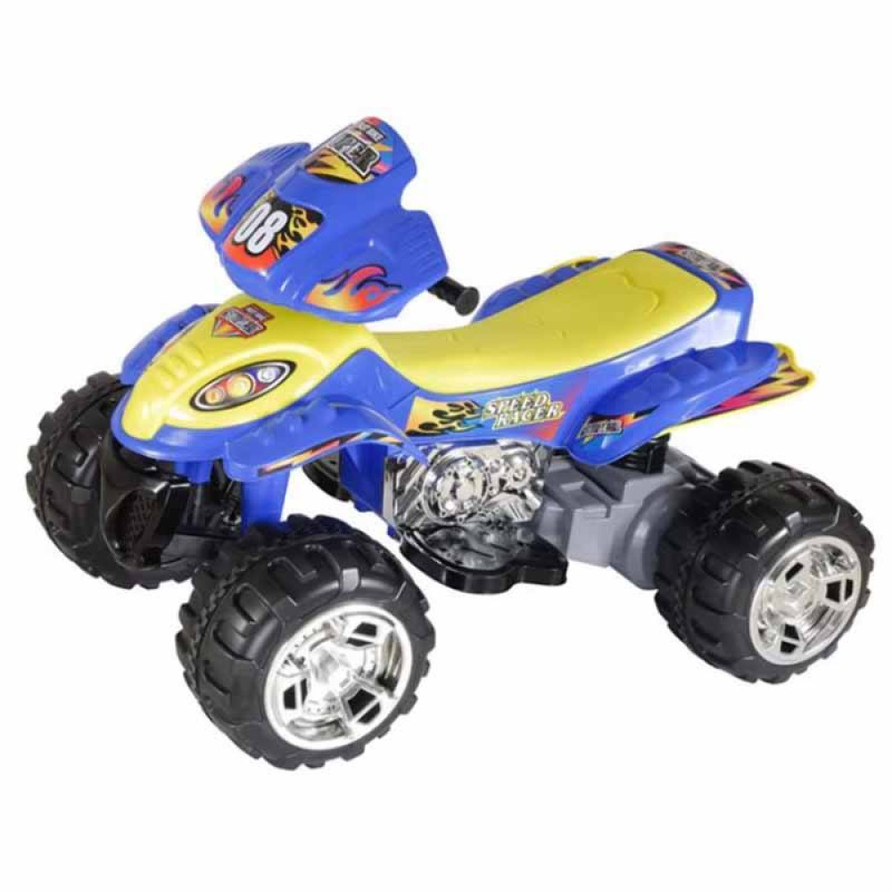 12V Thunder-Road Sport ATV - Geniş Dişli Tekerlekli, Amortisörlü, LED Farlı, Müzikli ve Yüksek Manevra Kabiliyetli Akülü Çocuk ATV’si