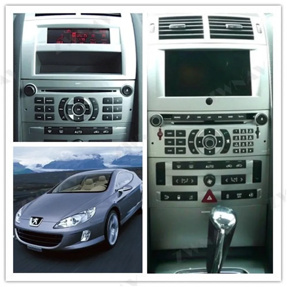 Peugeot 407 (2004-2010) İçin PX6 Android 10.0 Multimedya & DVD Sistemi