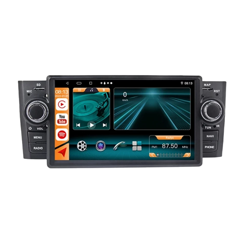 Fiat Linea (2007-2008-2009-2010-2011-2012-2013) 9 İnç Android Multimedya & Navigasyon Sistemi