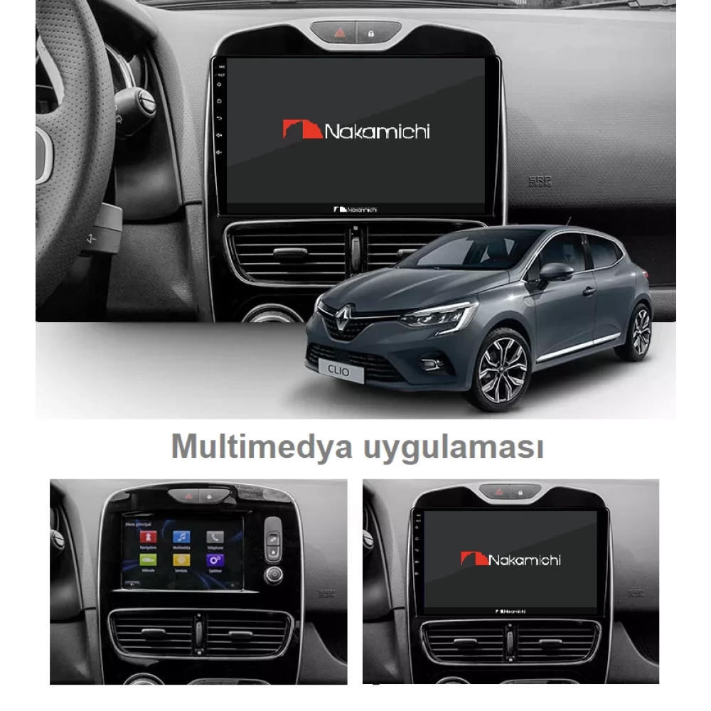 Renault Clio 4 (2016-2019) | Android Multimedya Navigasyon Sistemi