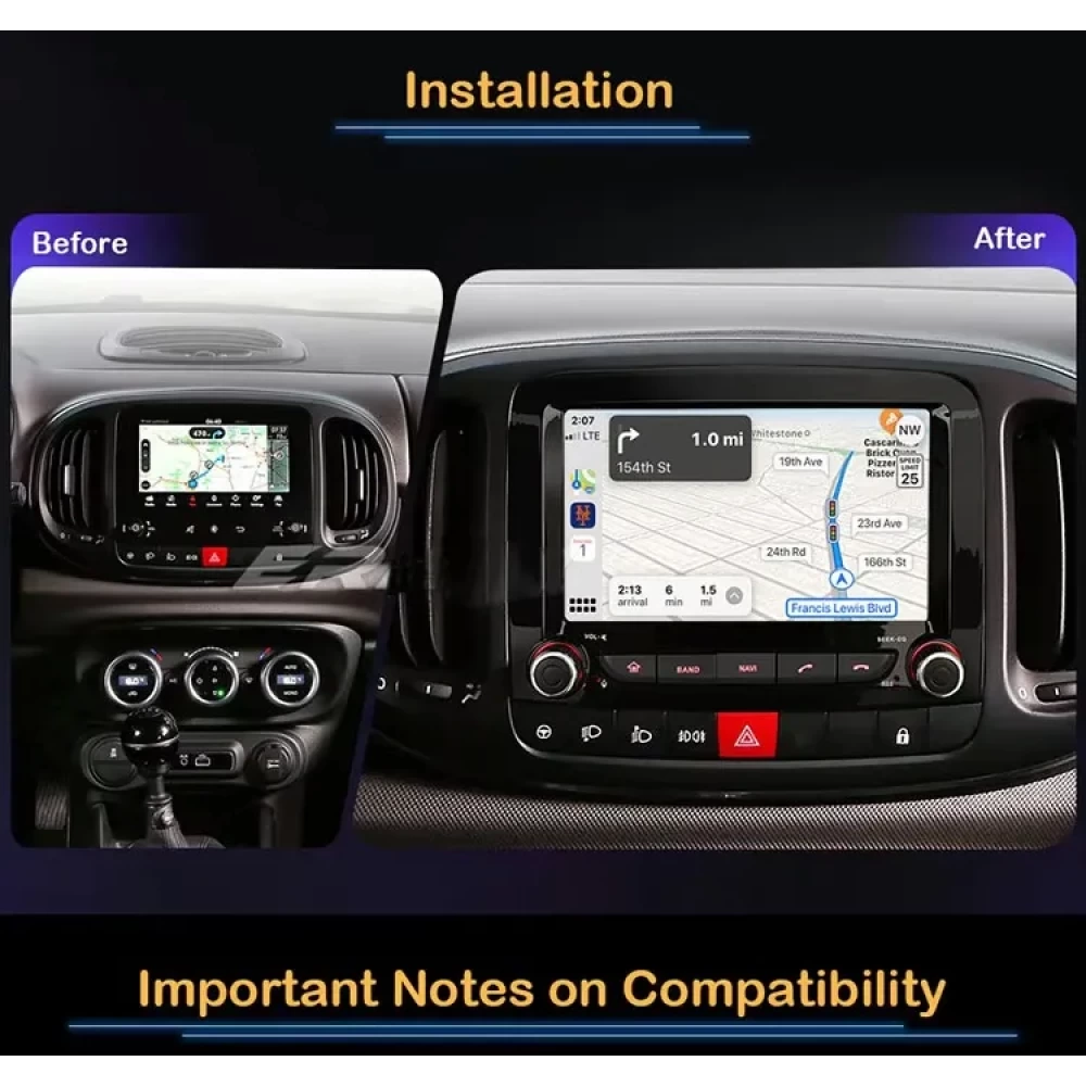 Fiat 500L Android Multimedya Sistemi (2012–2019)