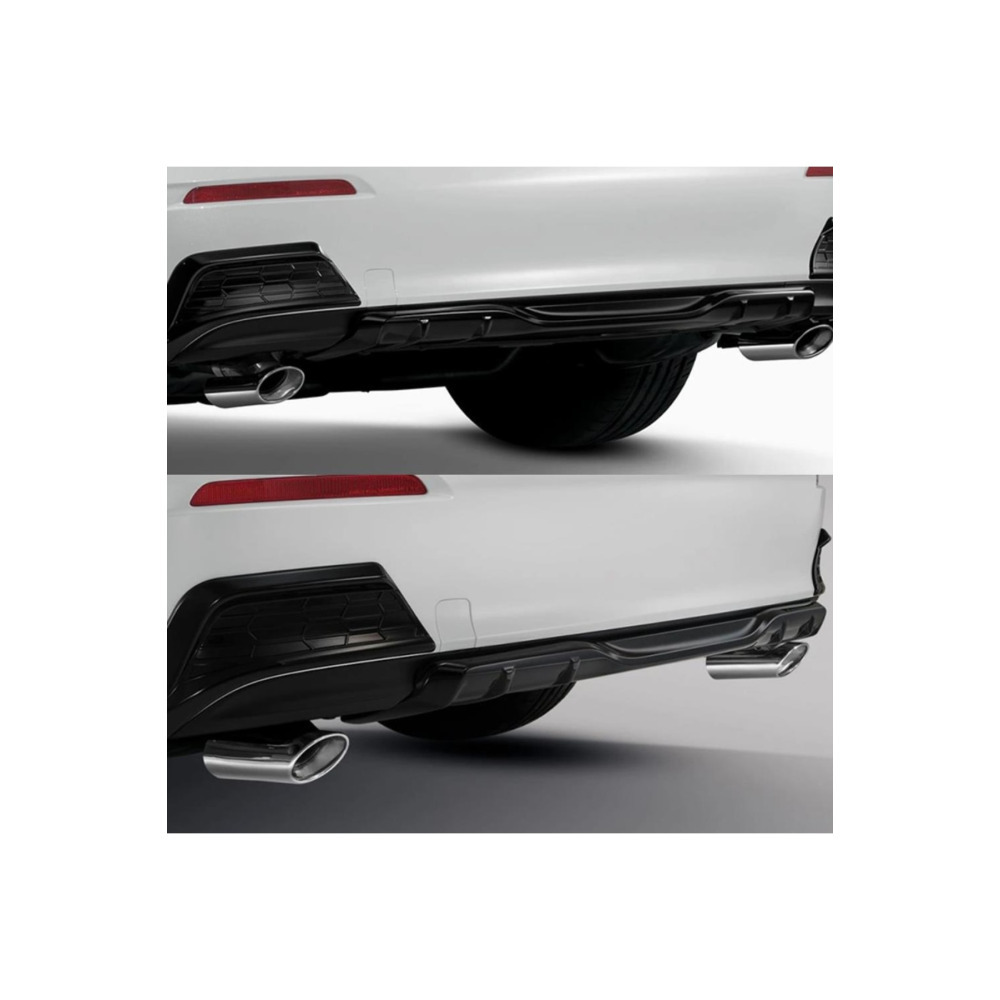 Honda Civic İçin Uyumlu Aero Difüzör Piano Black 2022