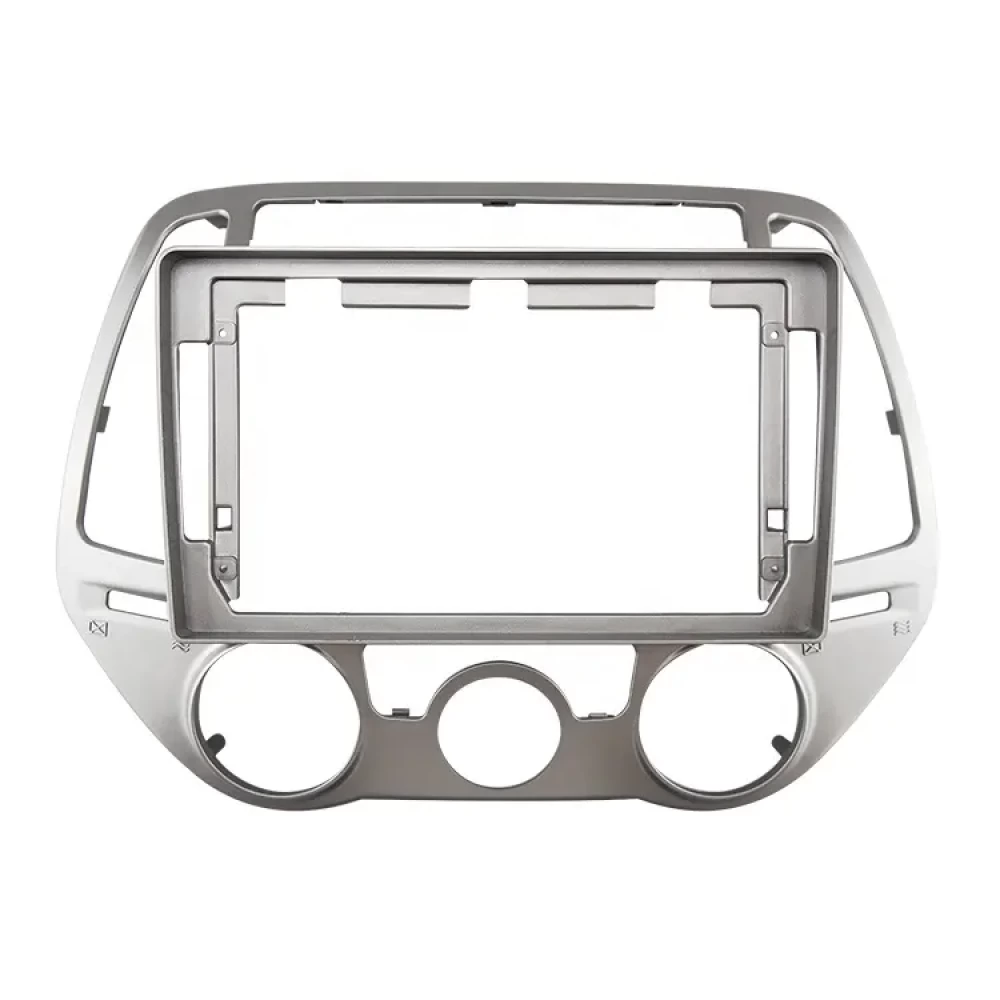 Hyundai i20 (2012) Uyumlu | 9 inç | Manuel Klima | Multimedya Çerçevesi ve Kablo Seti