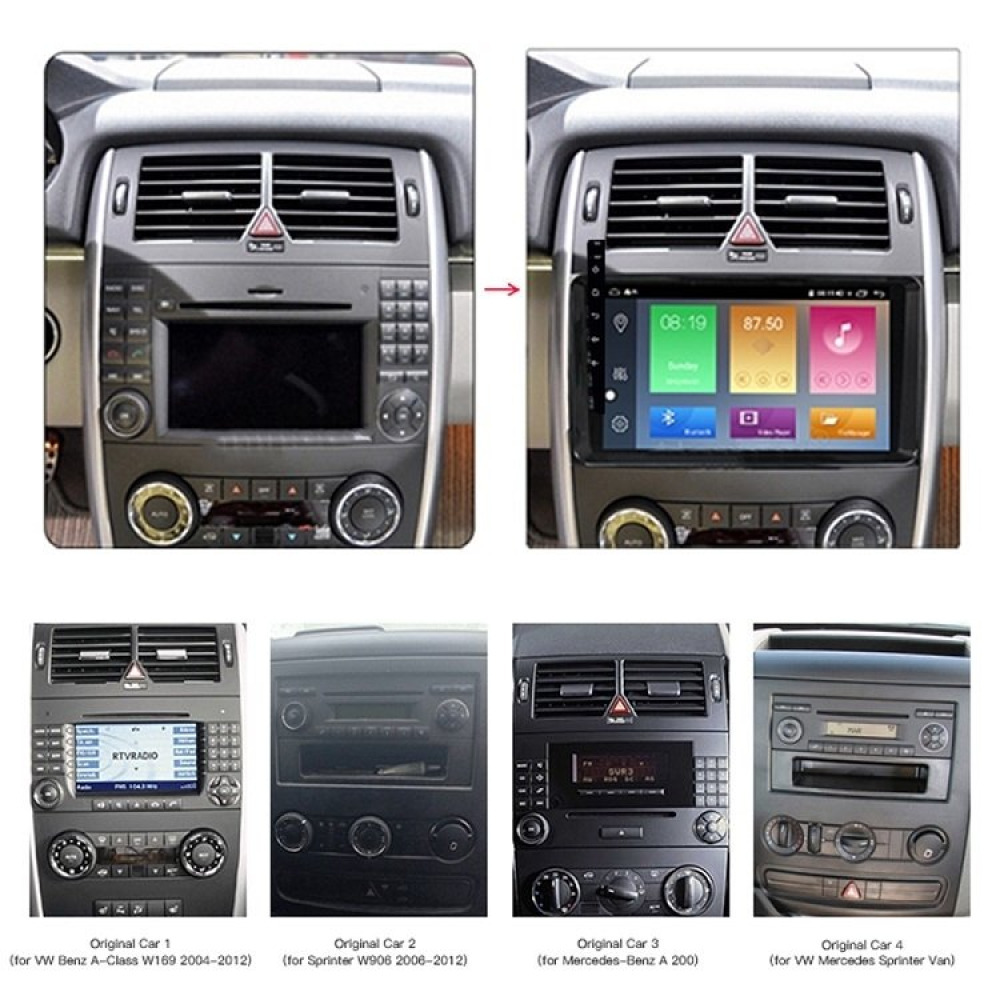 Mercedes-Benz Vito (W639) | Android Multimedya Navigasyon Sistemi