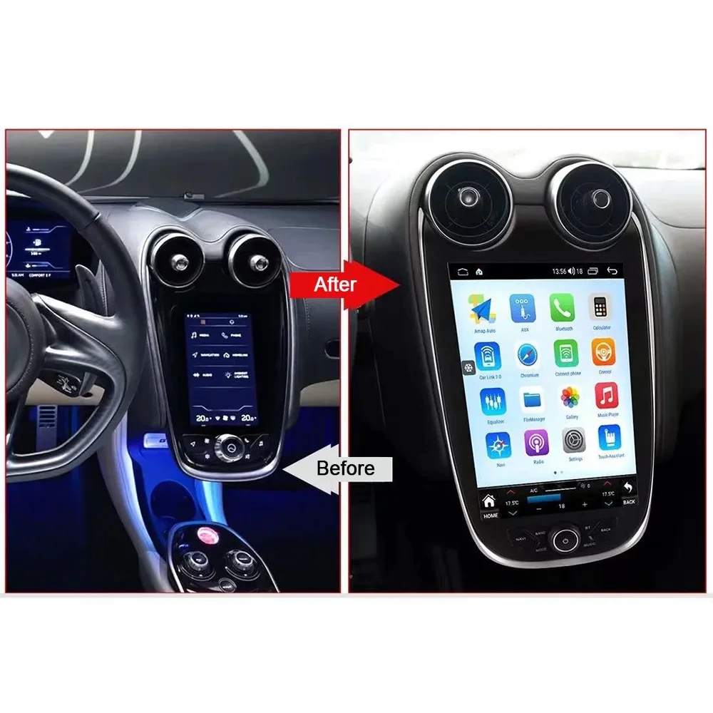 McLaren GT / 570 / 540C / 600LT Android 14.0 Kablosuz CarPlay & Multimedya Sistemi