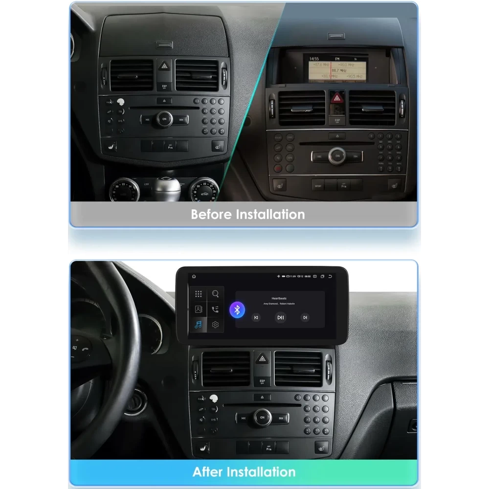 Mercedes-Benz C-Serisi W204 Android Multimedya Sistemi 2008-2010