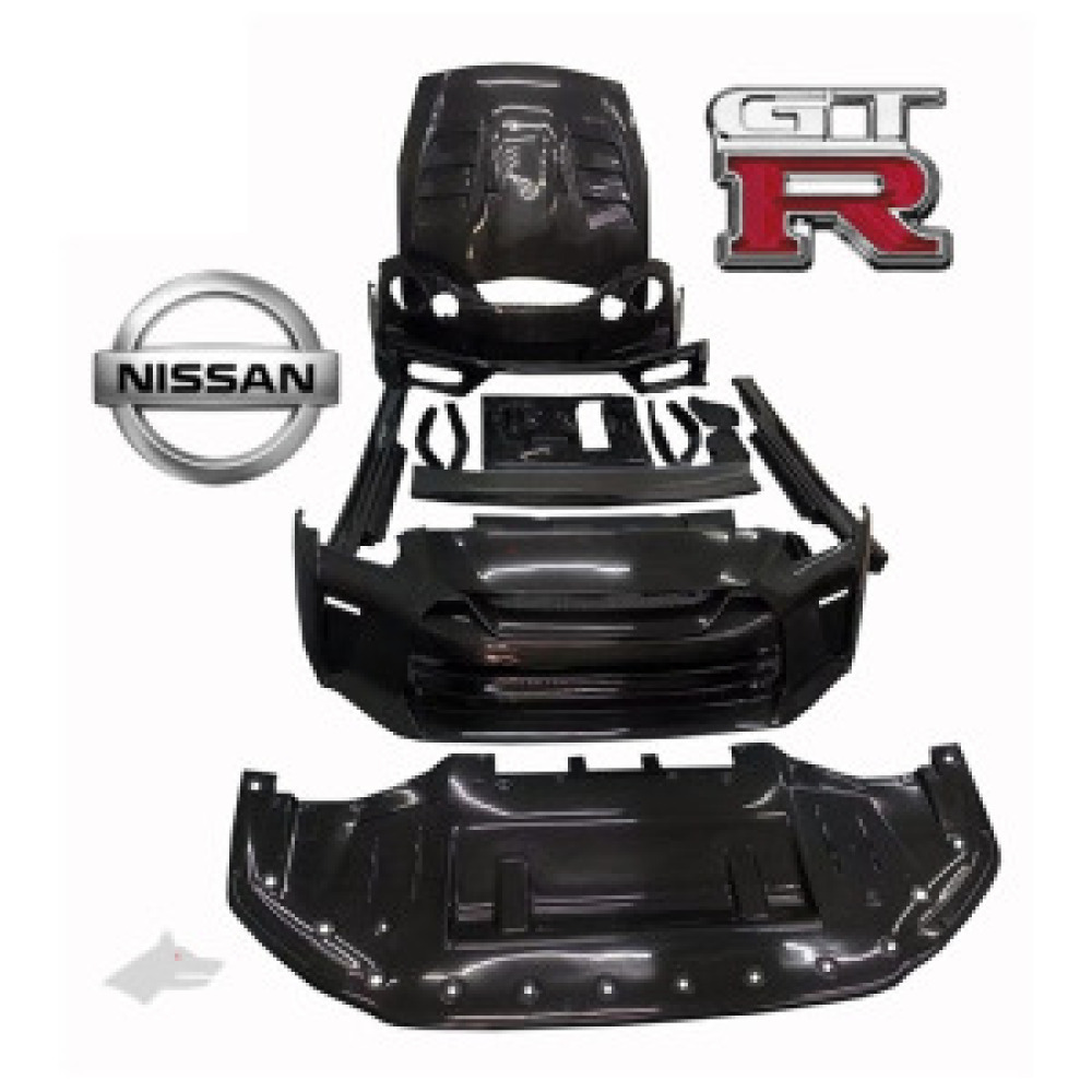 R35 GTR Top Secret Aerodynamic Body Kit-Nissan GT-R R35 | GrayWolf
