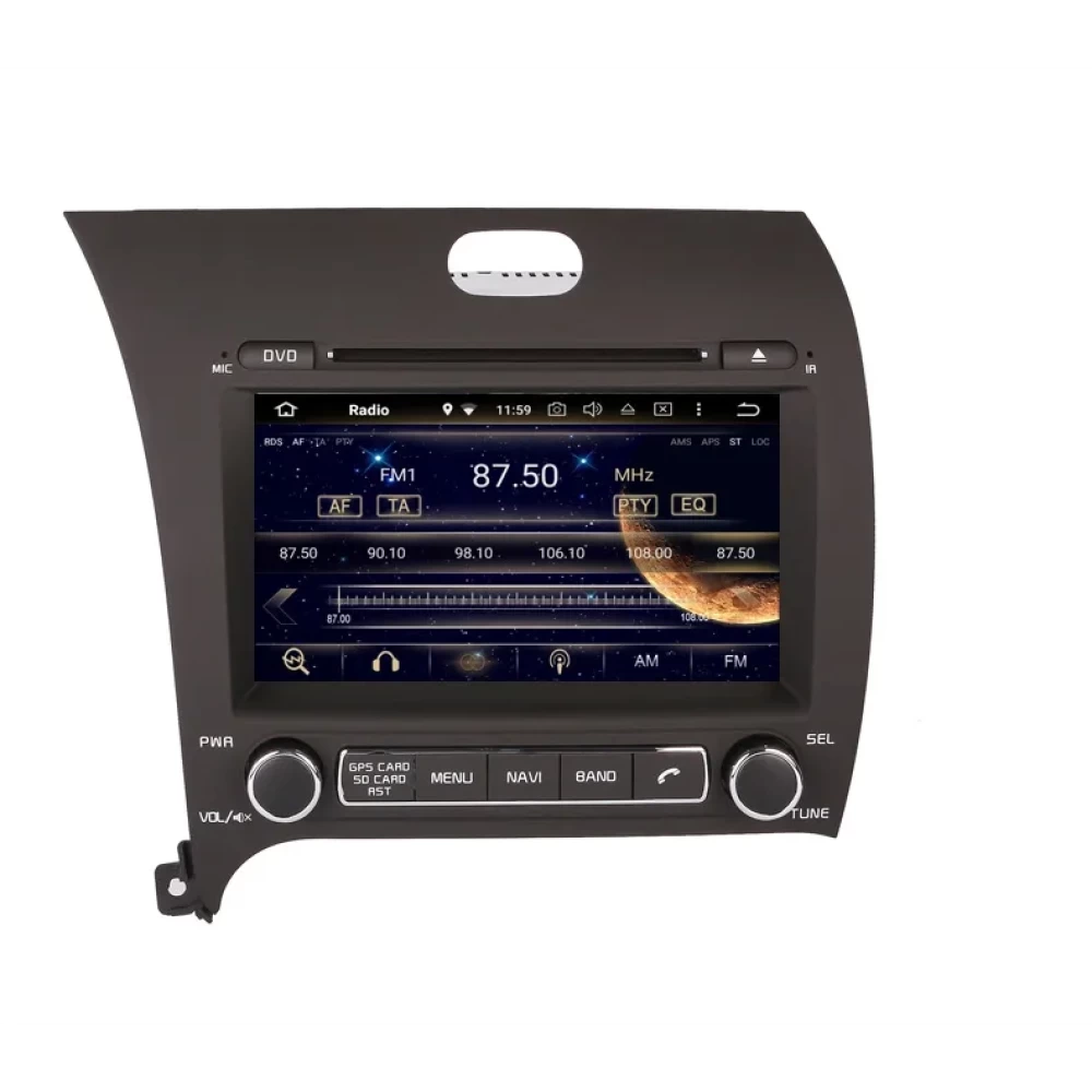 Kia Cerato / Forte / K3 (2013-2017) Android 14.0 Kablosuz CarPlay & Multimedya Sistemi