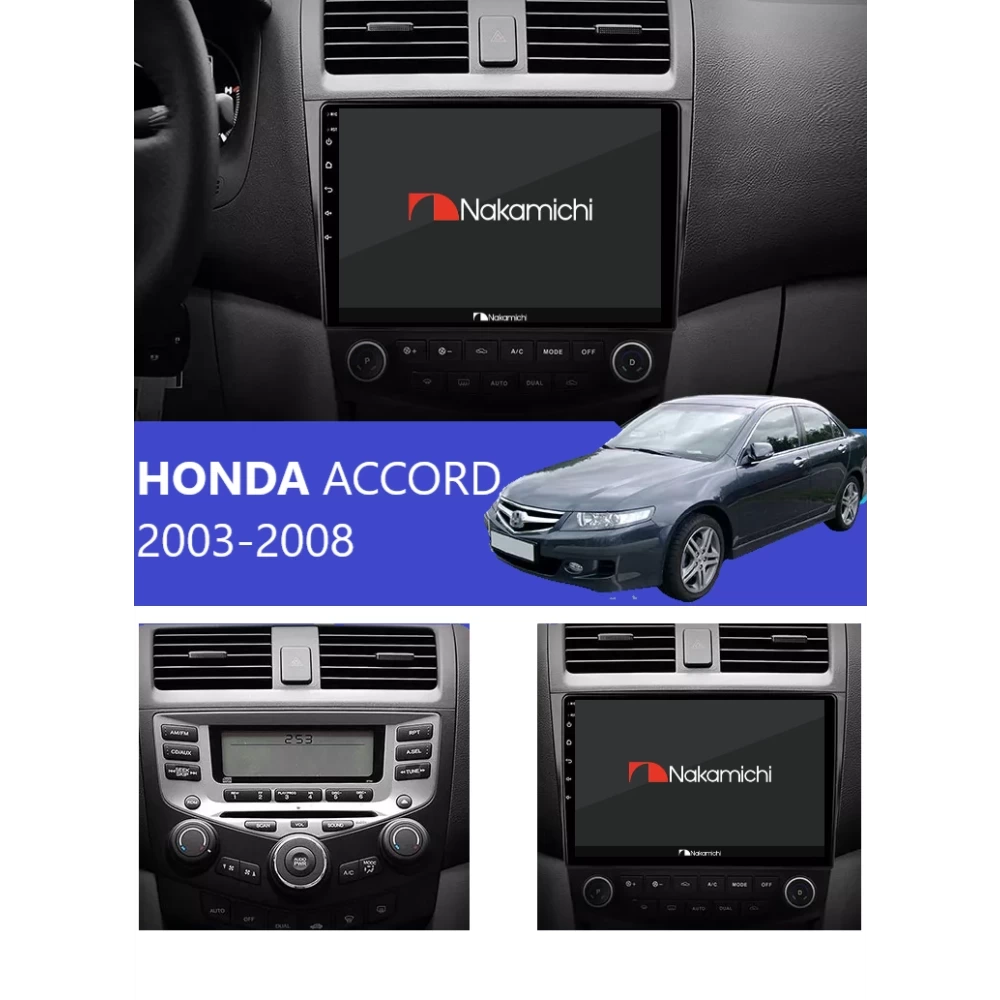 Honda Accord (2003-2008) Uyumlu Android Multimedya Navigasyon Sistemi
