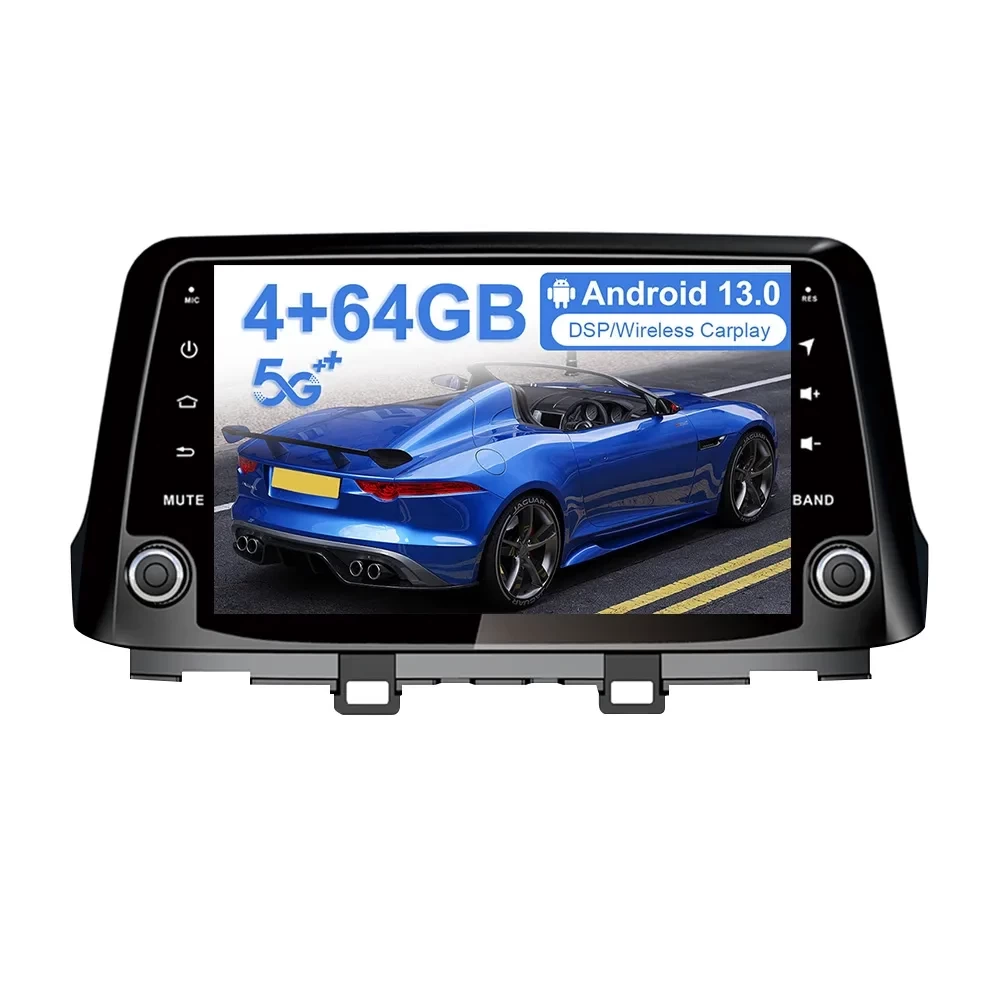 Hyundai Kona / Encino (2017-2019) Android 14.0 Kablosuz CarPlay & Multimedya Sistemi