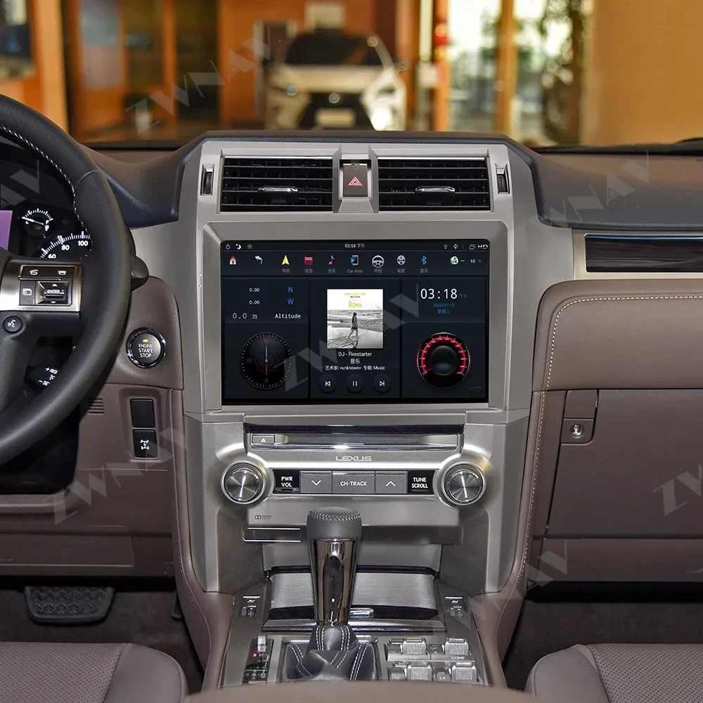 Lexus GX460 / GX400 (2010-2019) 11.8 İnç Max-Pad Multimedya Sistemi