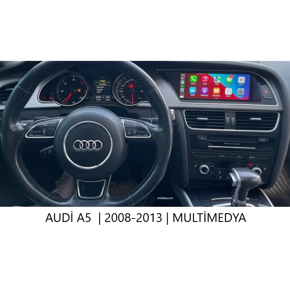 Audi A5 (2008-2013) Uyumlu Android Multimedya Navigasyon Sistemi